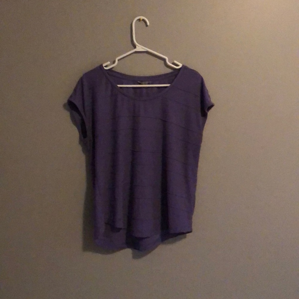 Purple inside out T-shirt
